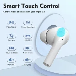 dative Tws Earbuds With 24 Hours Playtime IP*6 Waterproof. v5.1 New Technology Bluetooth Headset image 4