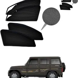 Rear Window, Side Window Sun Shade For Mahindra Bolero-13