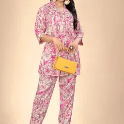 Abhilasha Printed Three Quarter Sleeve Top & Trouser Co-Ords-picture-23