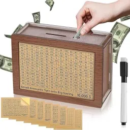 Safe & Secure Lockable Coin Bank Coin Bank-image-2