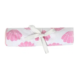 MiArcus Kids White & Pink Printed Cotton Water Resistant Mattress Protector-16