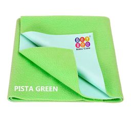BeyBee Green Cotton Water Resistant Bed Protector-image-42