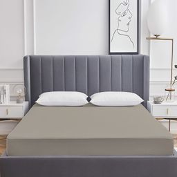 RF RELAXFEEL Grey Terry Water Resistant Mattress Protector-image-26