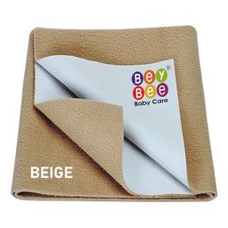 BeyBee Kids Beige Waterproof Mattress Protector-image-80