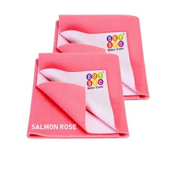 BeyBee Pack Of 2 Assorted Quick Dry Waterproof Cotton Small Size Bed Protector-image-17