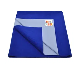TIDY SLEEP Kids Royal Blue Small Water Resistant Cotton Mattress Protector-image-90