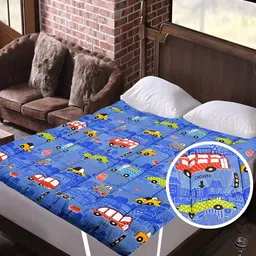 RRC Blue Polycotton Water Resistant Mattress Protector-image-33