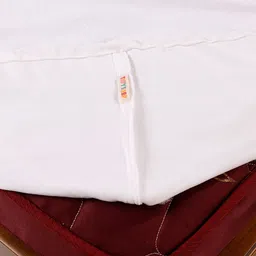 TIDY SLEEP White Solid Water-Proof Mattress Protector image 2