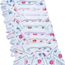 New Born Washable Reusable Hory Cotton Diapers, 0-6 Months (Multicolour) - Pack of 10-image-25