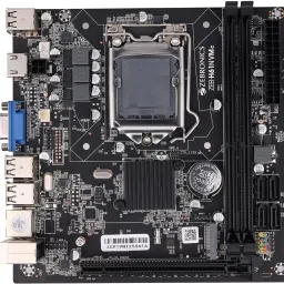ZEBRONICS H61-i5-3rd(3470/3570/3470s)-8GB-PFAN-COMBO LGA 775Socket ATX Intel H61 Chipset DDR3 Motherboard for Desktop image 2