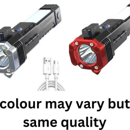 adhvika Flashlight Long Distance Beam Range with Power Bank Hammer and MagnetsProBeam Torch image 2