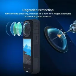 ZODUCT Insta 360 One X2 Pro Lens Guard Accessories Action Camera Shock Proof CoverLens Cap image 2