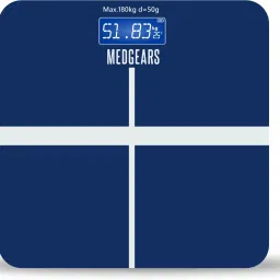 MEDGEARS Personal Bathroom Tempered Glass Digital Scale Weighing Machine Weighing Scale-23