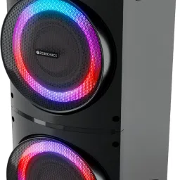 ZEBRONICS Knock(ZEB-WSPK 3), Dual Connectivity, DJ mixer, Dual Wireless UHF MIC, 230 W Bluetooth Party Speaker-24