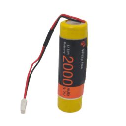 Witty Fox 3.7V 2000 mAh Li-ion GPS Cylindrical Battery-8