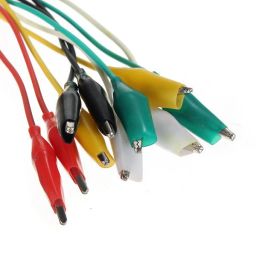 Alligator clip with Cord Pack of 5-11