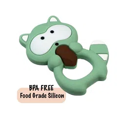 GUCHIGU Infant Kids Green & White Printed Teethers-image-27
