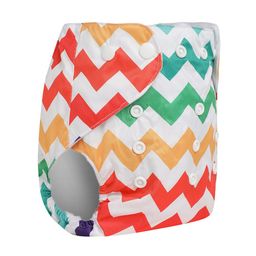 Babymoon Kids Printed Washable Adjustable Reusable Cloth Diaper with 1 Insert image 2