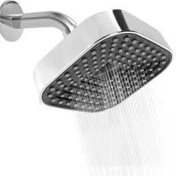 5"x5" Square Alpha Wave Shower Head with 9" Inch Arm Fixed Mount-picture-26