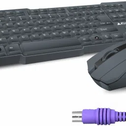 PRODOT PS2 Keyboard & Mouse Combo Set Compatible with Multi Devices Combo Set-18