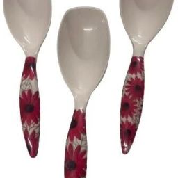 Melamine Floral Design Cutlery Spoon to Enhance Your Tableware Melamine Serving Spoon Set-image-76