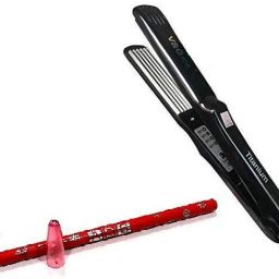 JGJ V&G PROFESSIONAL HAIR CRIMPER 8212 WITH 1 LIP LINER Electric Hair Styler-image-60