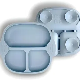 Baby Dish Blue- Silicon-10