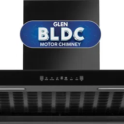 glen Pace BLDC 90cm Auto Clean BLDC Motor |Intelli-clean | Touch & Gesture Control| Powerful Suction| Low Noise Wall Mounted Black 1400 Cmh Chimney-picture-5