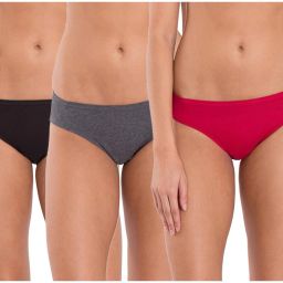 Pack of 3 Women Bikini Multicolor Panty-image-87