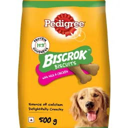 Biscrok Biscuits (Above 4 Months) Milk, Chicken Dog Treat-19