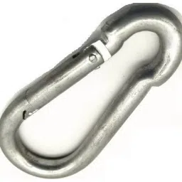 Safety Lock snap Hook for Rope, (Galvanized M10- 4pcs) Spring Snap Hook Locking Carabiner-image-6