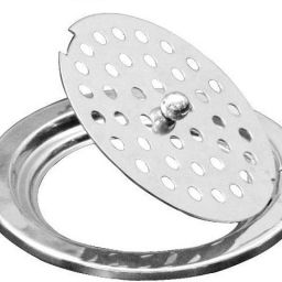 Floor Stainless Steel Push Down Strainer-image-81