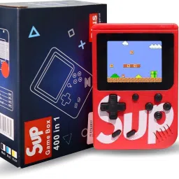 Space Age SUP Handheld Game Console Classic Retro Video Game Colorful LCD Screen 8 GB with Video Game, Charging Cable, Battery, TV Wire, User Manual image 2