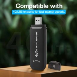 Muvit Travel-Friendly 4G Portable Dongle: Fast Internet Everywhere 4G Router 2.4 GHz 150 Mbps Wifi Speed NA MiFi (Sim Based) image 3