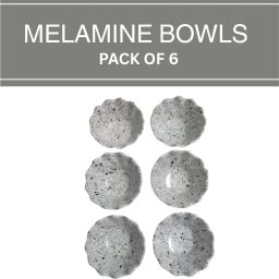 Melamine Serving Bowl Melamine Bowls Set of 6 for Food Serving and Storage-image-76
