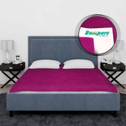 Polycotton Baby Bed Protecting Mat (Rani Pink, XX-Large)-image-76