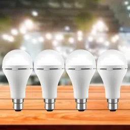 Emergency 15W Inverter LED Bulb with 1200mAh Rechargeable Battery Pack of 4 L240 4 hrs Bulb Emergency Light-image-11
