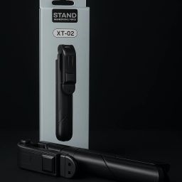KusumCrafts XT-02 Black Bluetooth Selfie Stick-image-72
