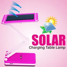 Solar Rechargeable 36 SMD Foldable Study Table Lamp With Mobile Charging Solar Table Lamp-picture-0