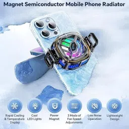 FAVSTORE X76 Pro Magnetic Mobile Cooler – Quick Chill Solution on iPhone & Android 1 Fan Cooling Pad image 3