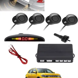 msnp 4Pcs Black Reverse Parking Sound Warning sensor for car Protection-260 Universal Black Reverse Assistance Praking Sensor for car-260 Parking Sensor-picture-40