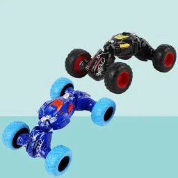 DTX Monster Telescopic Toy Double Sided Pull Back Car Toys for Kids-image-13