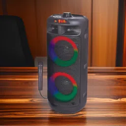 YAROH M23_Paris Bluetooth Speaker with Microphone - Enhanced Bass - 15W Tower Speaker 10 W Bluetooth Laptop/Desktop Speaker-image-45