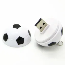 Eshop Football Shape 4 GB Pen Drive Compatible with Desktop Computer, Audio Player, Television, Laptop USB 2.0 Plastic Case-24
