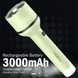 Rechargeable Long Range Search Light With 4 Mode Light Long Battery Backup Torch 6 hrs Lantern Emergency Light-picture-26