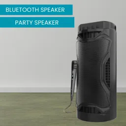 FRONY Bubble (PORTABLE BLUETOOTH PARTY SPEAKER)With Karaoke Mic High Quality SoundC177 30 W Bluetooth Party Speaker-picture-4