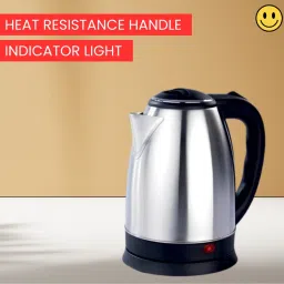 Electric Kettle With Stainless Steel Body 2 Litre for Boiling Water & coffeeN479 Electric Kettle-picture-33