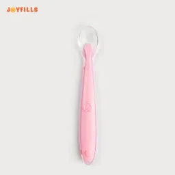 Silicone Baby Feeding Spoon with 100% Ultra Soft Silicone Tip 4 M+- Slicone-13