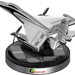 Car Air Freshener Fighter Aeroplane Perfume Solar Power Plane Diffuser Aluminium Diffuser-25