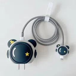RRtrending premium quality Charger Cover 20W | Cute 3D Cartoon Character (astronote) Cable Protector-image-34